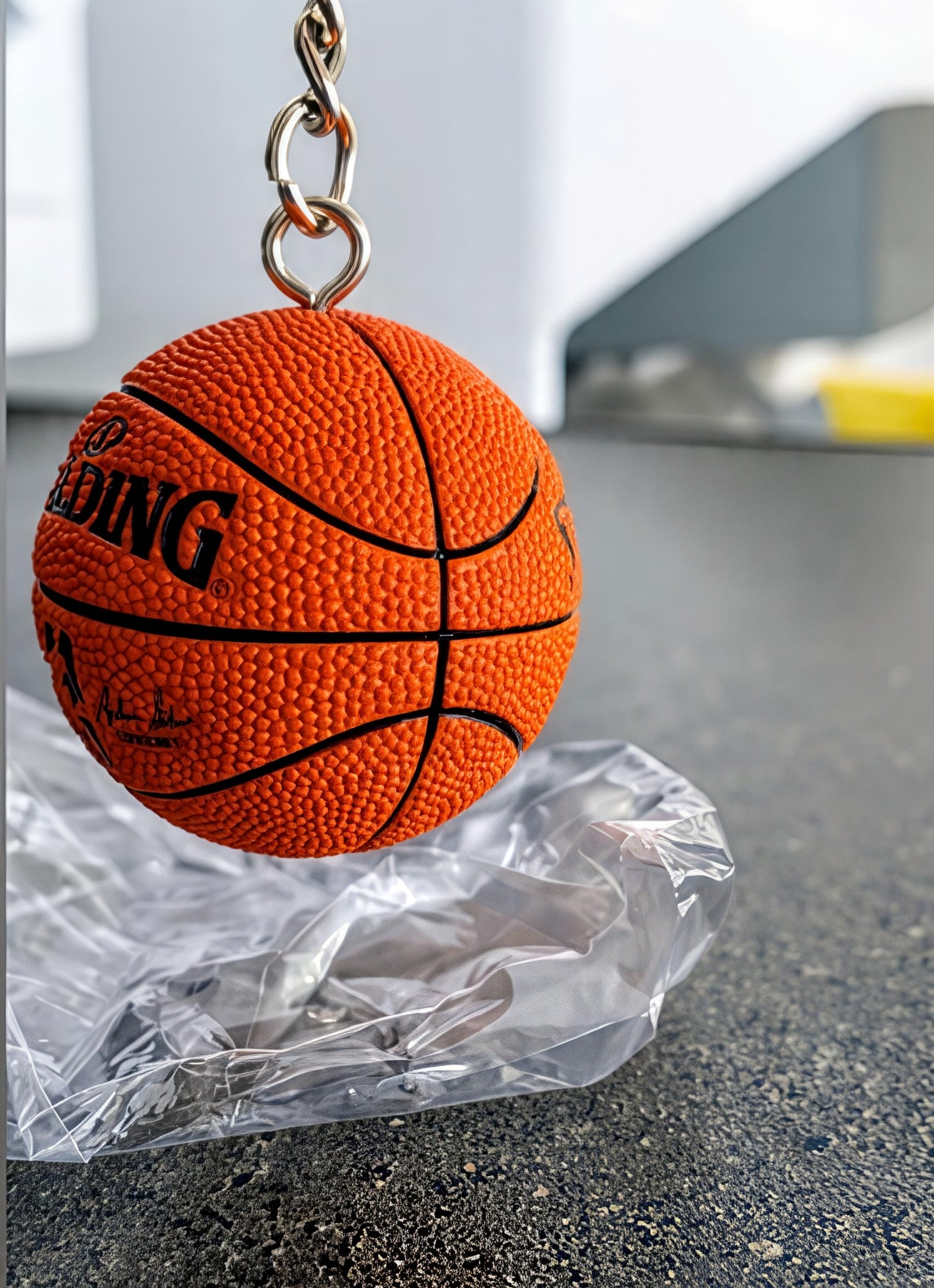 Llavero balón de Baloncesto Clásico
