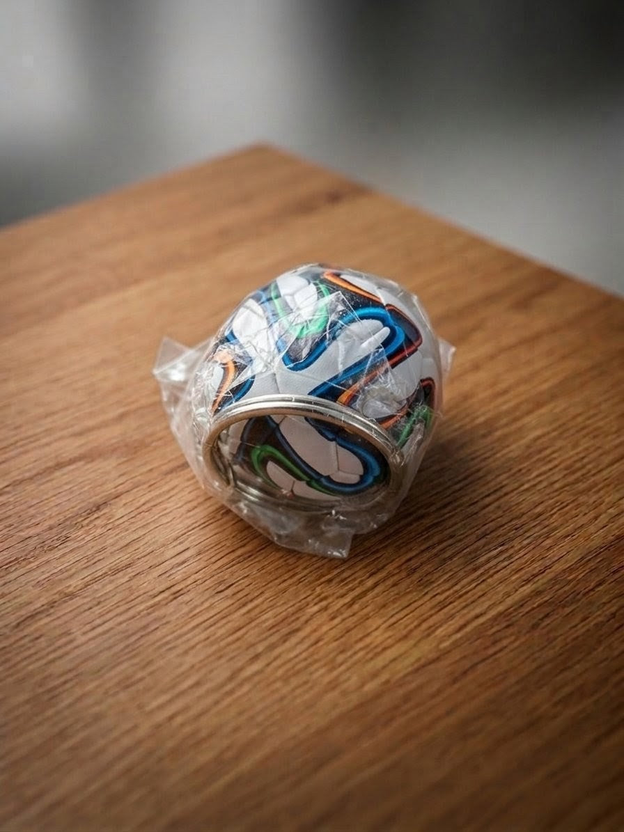 Llavero balón de fútbol brasil
