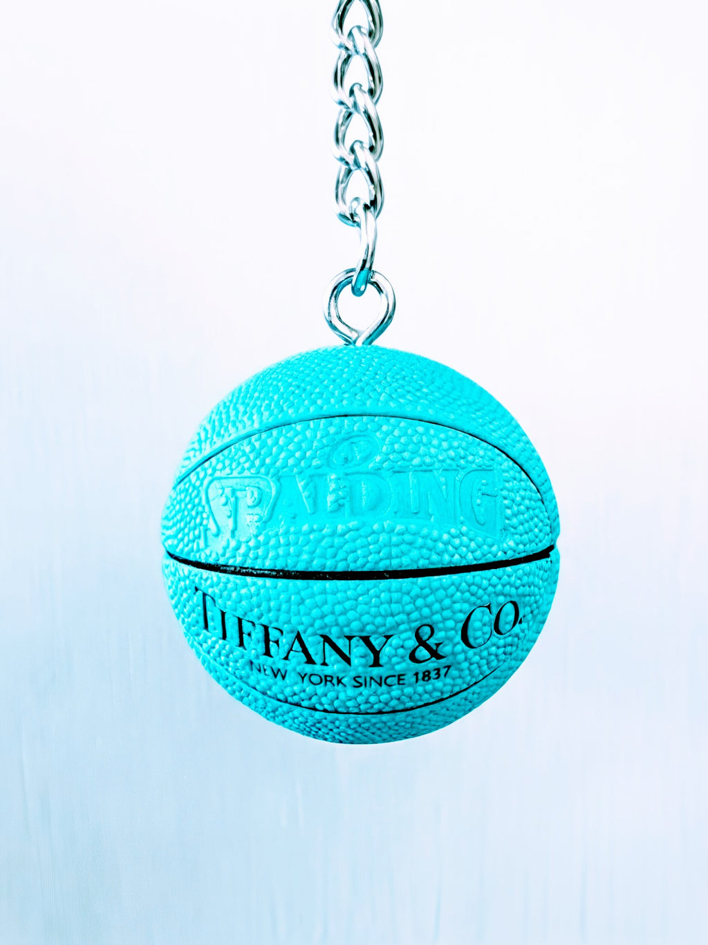 Llavero de baloncesto Azul & co