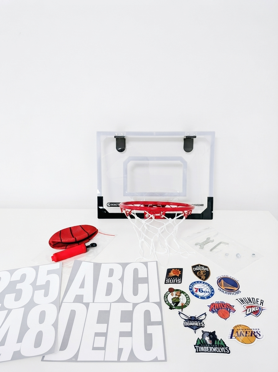 Minicanasta calidad premium + NBA stickers